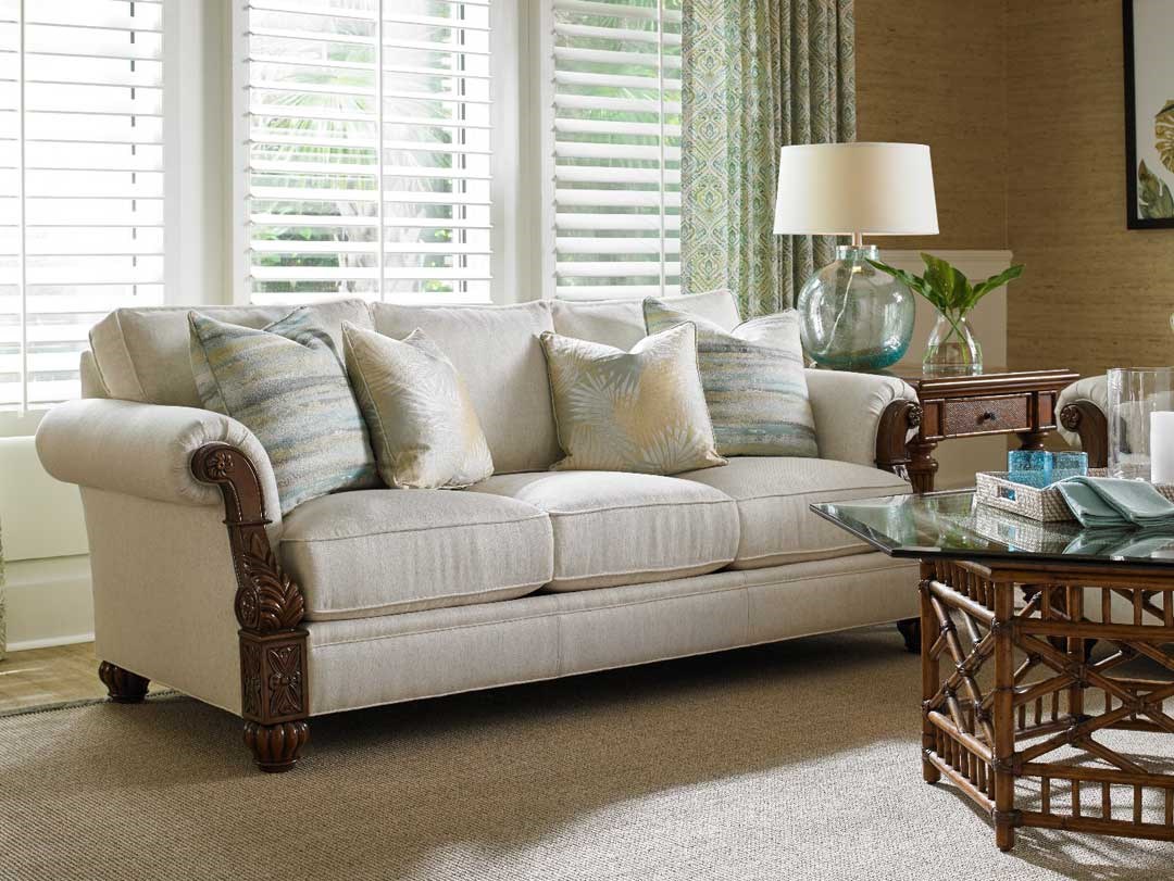 Eclectic Island Style with Upholstery Baer's Furniture Ft